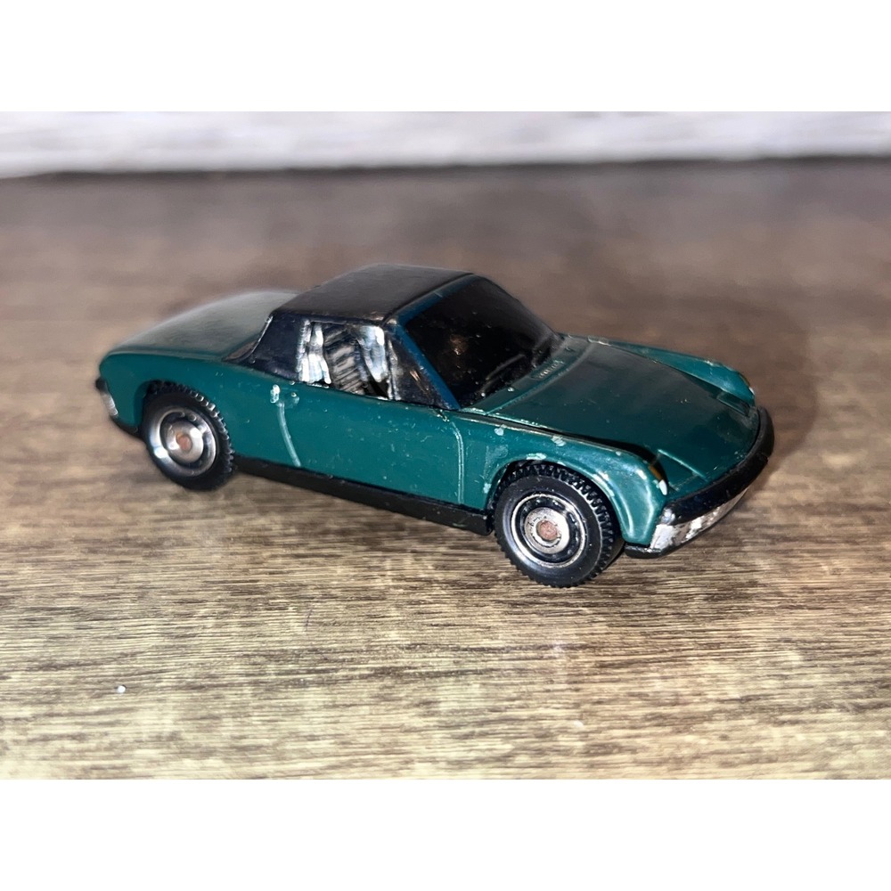 2009 Matchbox 1971 VW-Porsche 914 Dark Green‎ Convertible Loose Die Cast EUC